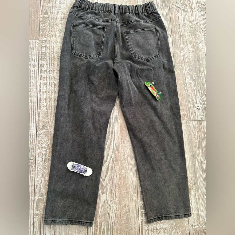 Slim fit grey pants